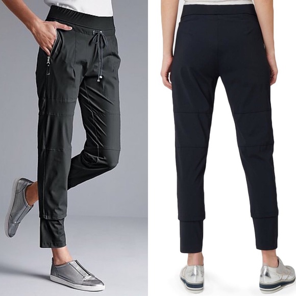 Raffaello Rossi Pants - Raffaello Rossi Candy High End Black Jogger Pant